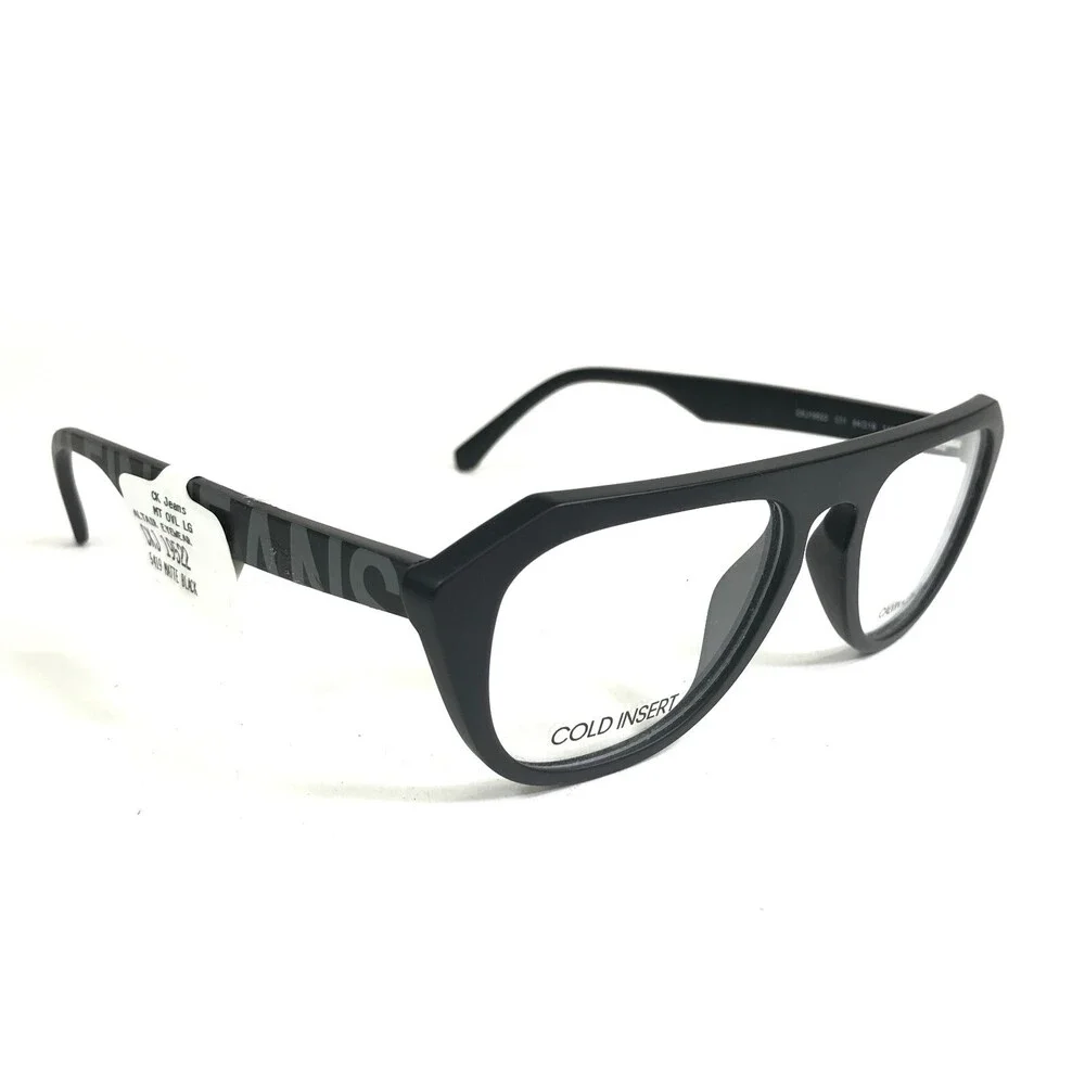 Calvin Klein Eyeglasses Frames CKJ19522 001 Black Square Full Rim 54-19-145